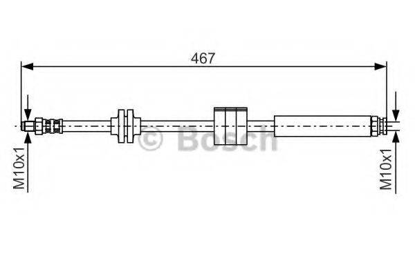 BOSCH 1987476631 Тормозной шланг