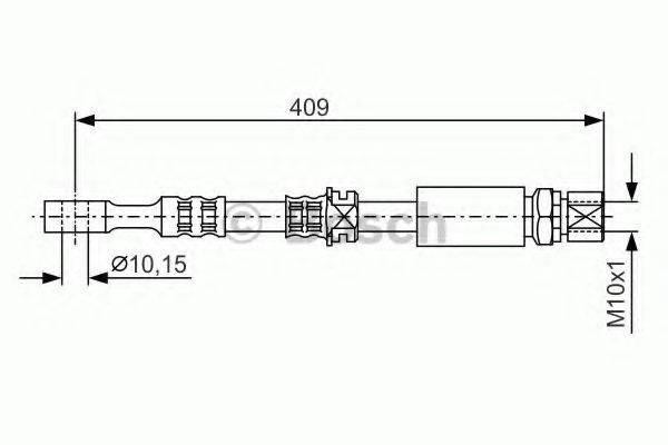 BOSCH 1987476644 Тормозной шланг