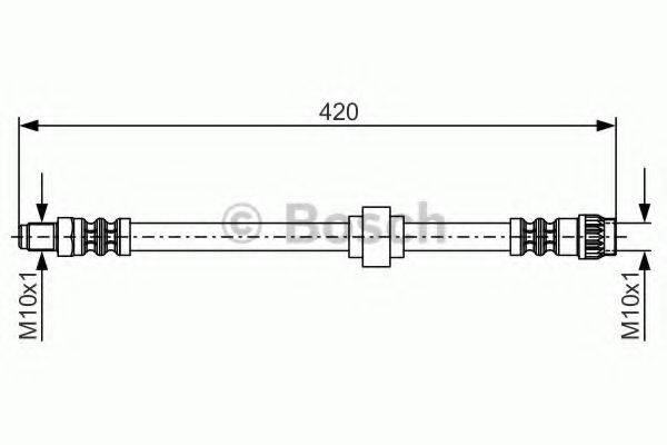 BOSCH 1987476704 Тормозной шланг