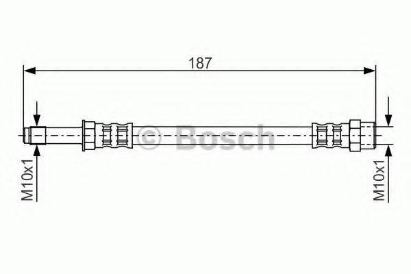 BOSCH 1987476715 Тормозной шланг