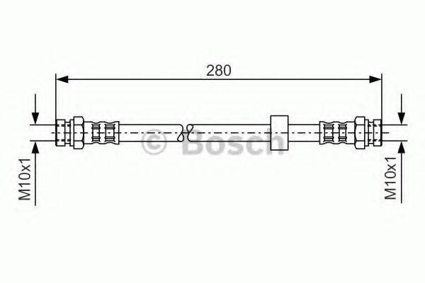 BOSCH 1987476732 Тормозной шланг