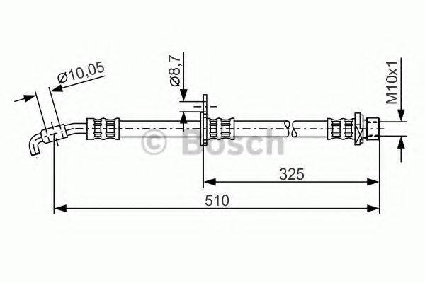 BOSCH 1987476764 Тормозной шланг