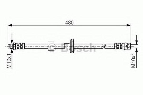 BOSCH 1987476778 Тормозной шланг