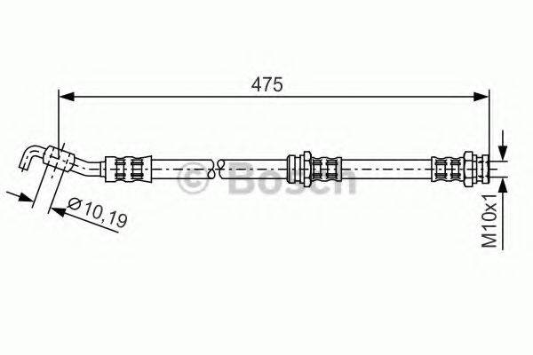 BOSCH 1987476902 Тормозной шланг