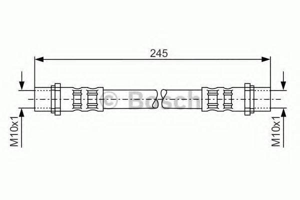 BOSCH 1987476904 Тормозной шланг