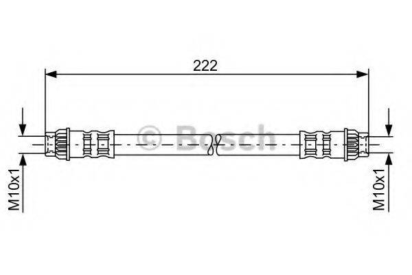 BOSCH 1987476914 Тормозной шланг