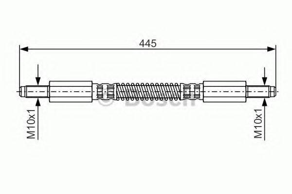 BOSCH 1987476925 Тормозной шланг