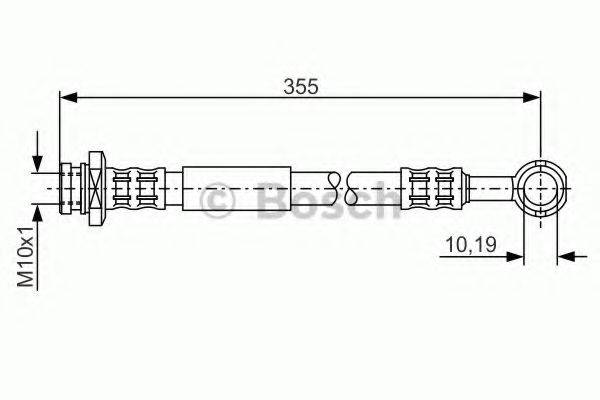 BOSCH 1987476933 Тормозной шланг