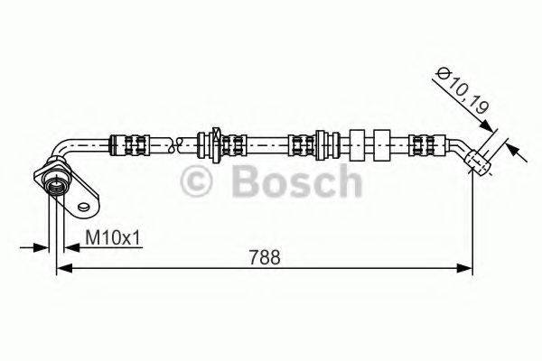 BOSCH 1987476935 Тормозной шланг