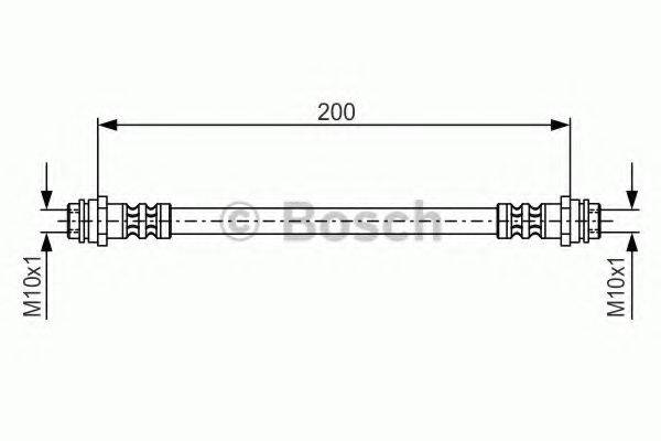 BOSCH 1987476946 Тормозной шланг