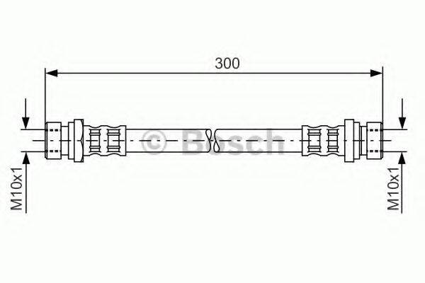 BOSCH 1987476992 Тормозной шланг