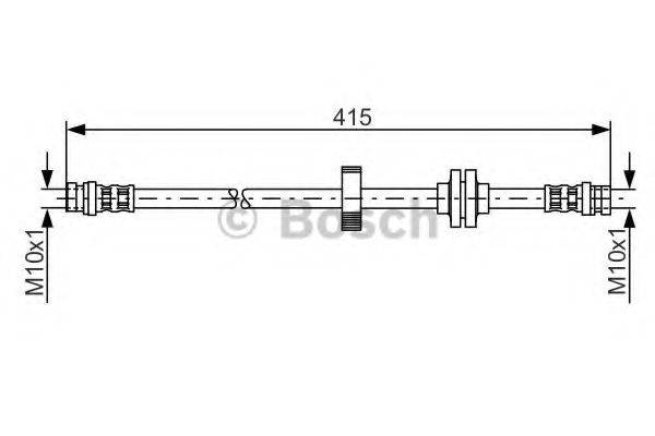 BOSCH 1987476999 Тормозной шланг