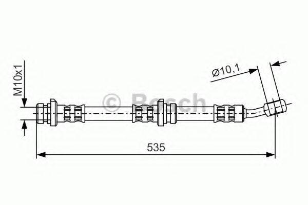 BOSCH 1987481025 Тормозной шланг