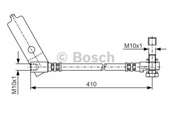 BOSCH 1987481046 Тормозной шланг