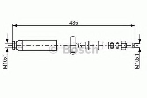 BOSCH 1987481063 Тормозной шланг