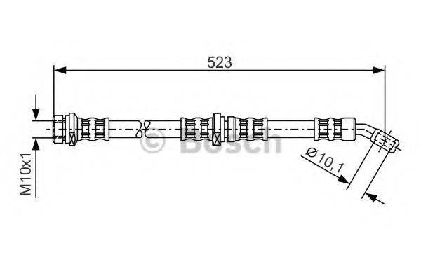 BOSCH 1987481100 Тормозной шланг