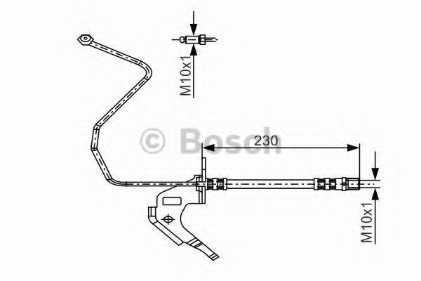 BOSCH 1987481162 Тормозной шланг