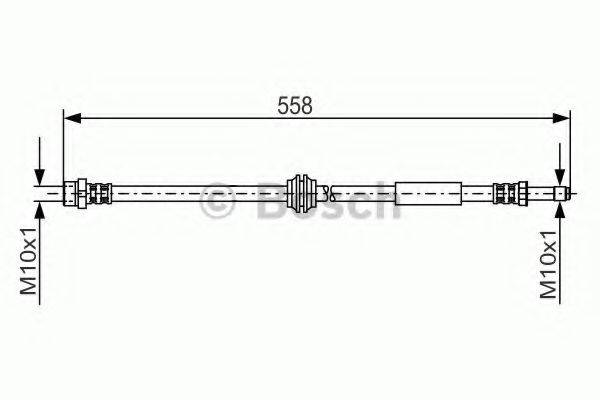 BOSCH 1987481182 Тормозной шланг