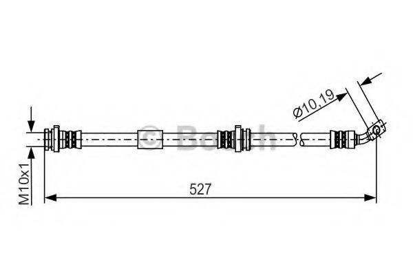 BOSCH 1987481226 Тормозной шланг