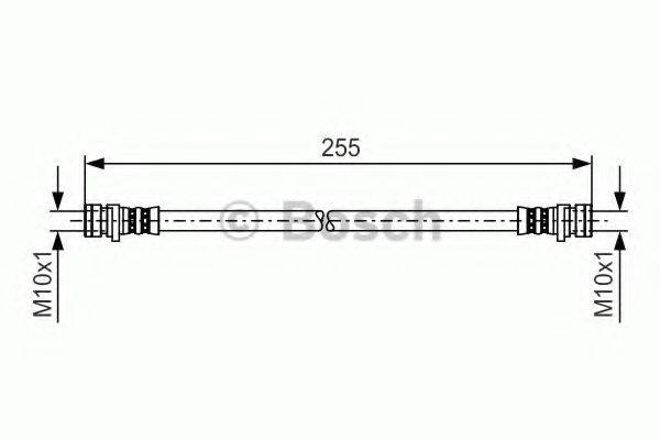 BOSCH 1987481234 Тормозной шланг