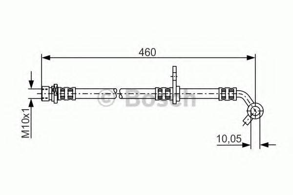 BOSCH 1987481305 Тормозной шланг