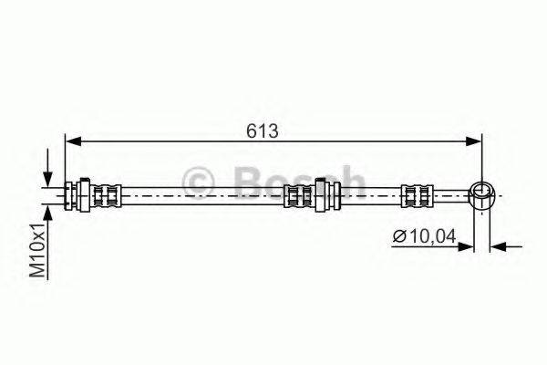 BOSCH 1987481310 Тормозной шланг