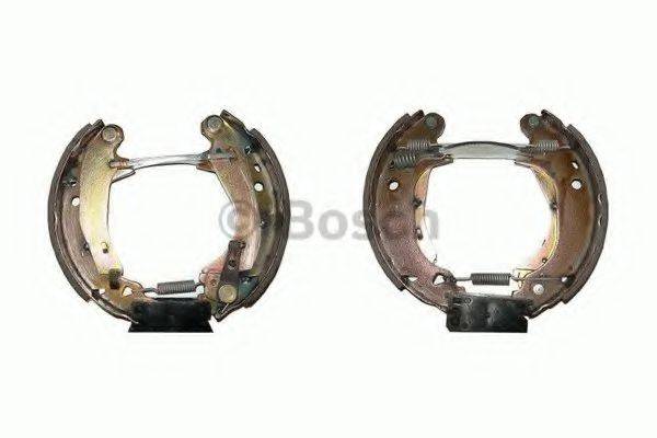 BOSCH 0204114063 Комплект тормозных колодок