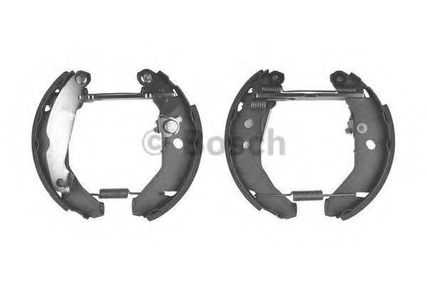 BOSCH 0204114639 Комплект тормозных колодок
