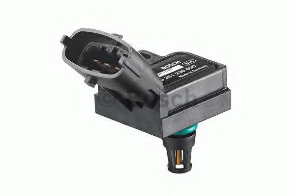 BOSCH 0261230090 Датчик, давление наддува; Датчик, температура впускаемого воздуха; Датчик, давление наддува; Датчик, давление во впускном газопроводе