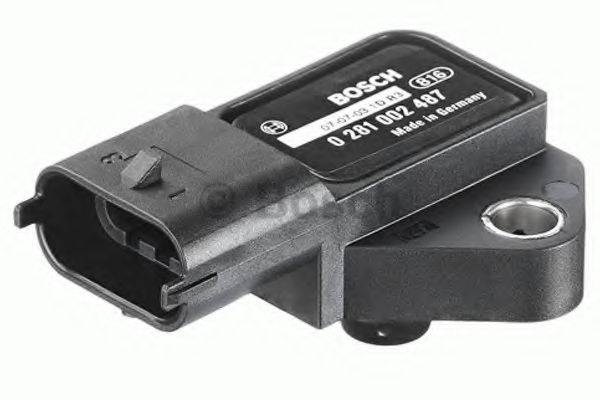 BOSCH 0281002487 Датчик, давление наддува; Датчик, давление наддува