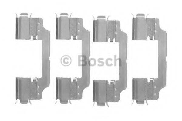 BOSCH 1987474451 Комплектующие, колодки дискового тормоза