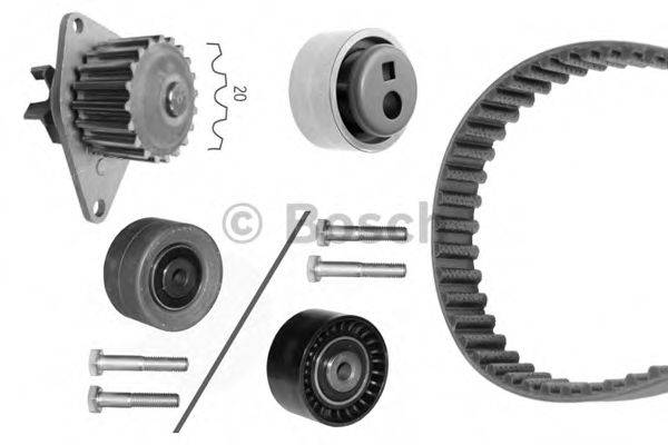 BOSCH 1987948703 Водяной насос + комплект зубчатого ремня