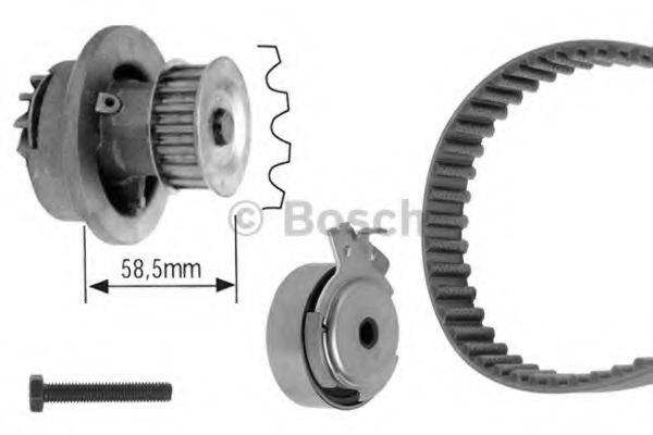 BOSCH 1987948733 Водяной насос + комплект зубчатого ремня