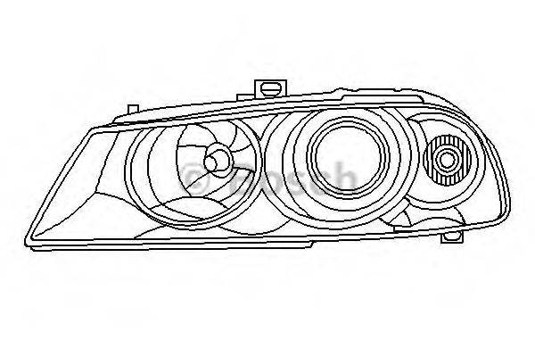 BOSCH 0318131273 Основная фара