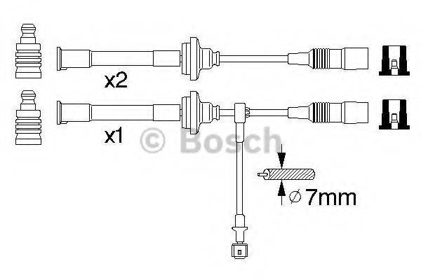 BOSCH 0356912820 Комплект проводов зажигания