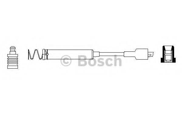BOSCH 0986356081 Провод зажигания