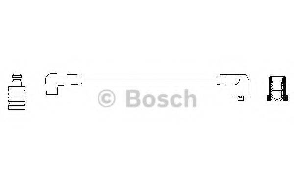 BOSCH 0986356124 Провод зажигания