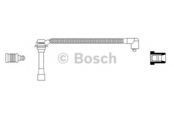 BOSCH 0986356258 Провод зажигания