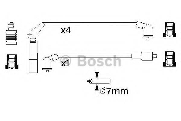 BOSCH 0986356895 Комплект проводов зажигания