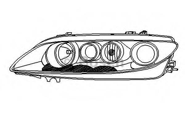 BOSCH F014002615 Основная фара