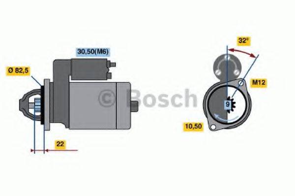 BOSCH 0986017920 Стартер