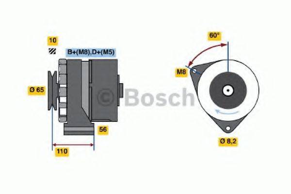 BOSCH 0986034230 Генератор