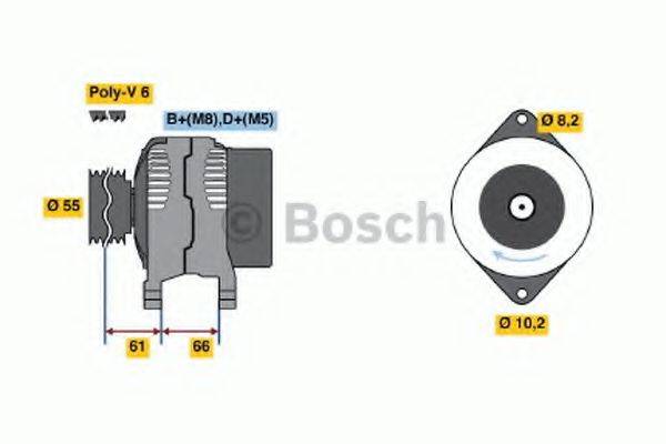 BOSCH 0986042171 Генератор