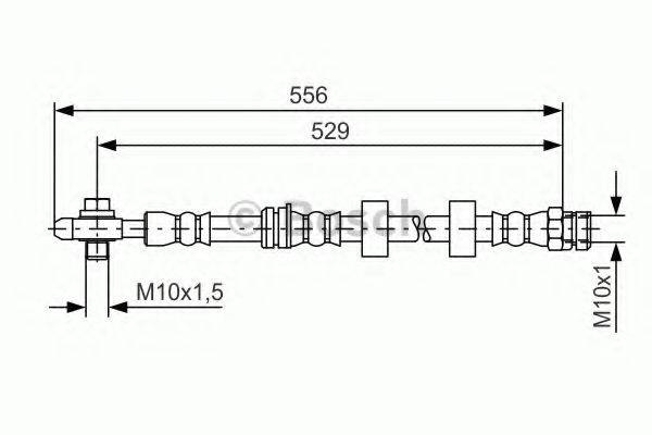 BOSCH 1987481375 Тормозной шланг