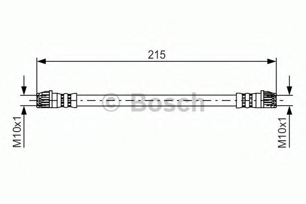 BOSCH 1987481396 Тормозной шланг