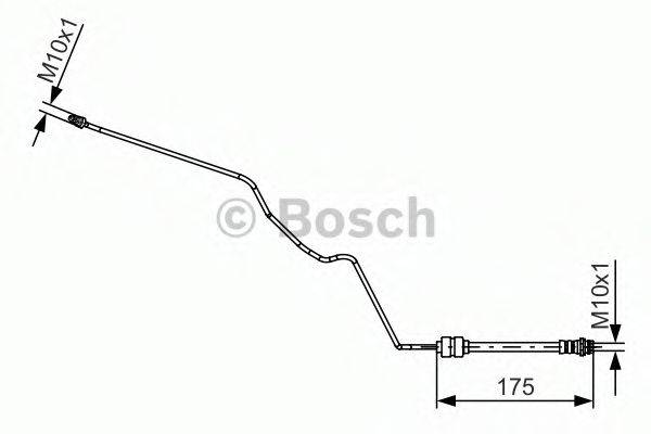 BOSCH 1987481419 Тормозной шланг