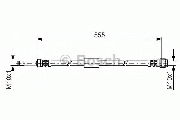 BOSCH 1987481461 Тормозной шланг