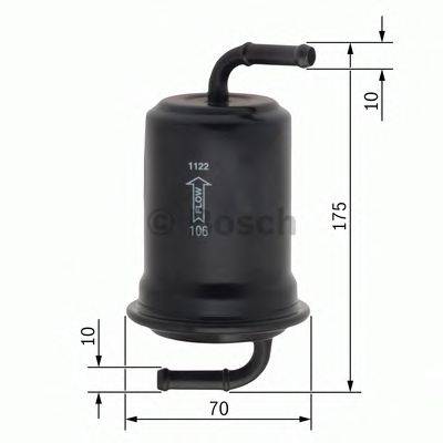 BOSCH 0450905989 Топливный фильтр