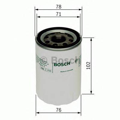 BOSCH 0451103109 Масляный фильтр