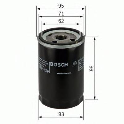 BOSCH 0986452024 Масляный фильтр